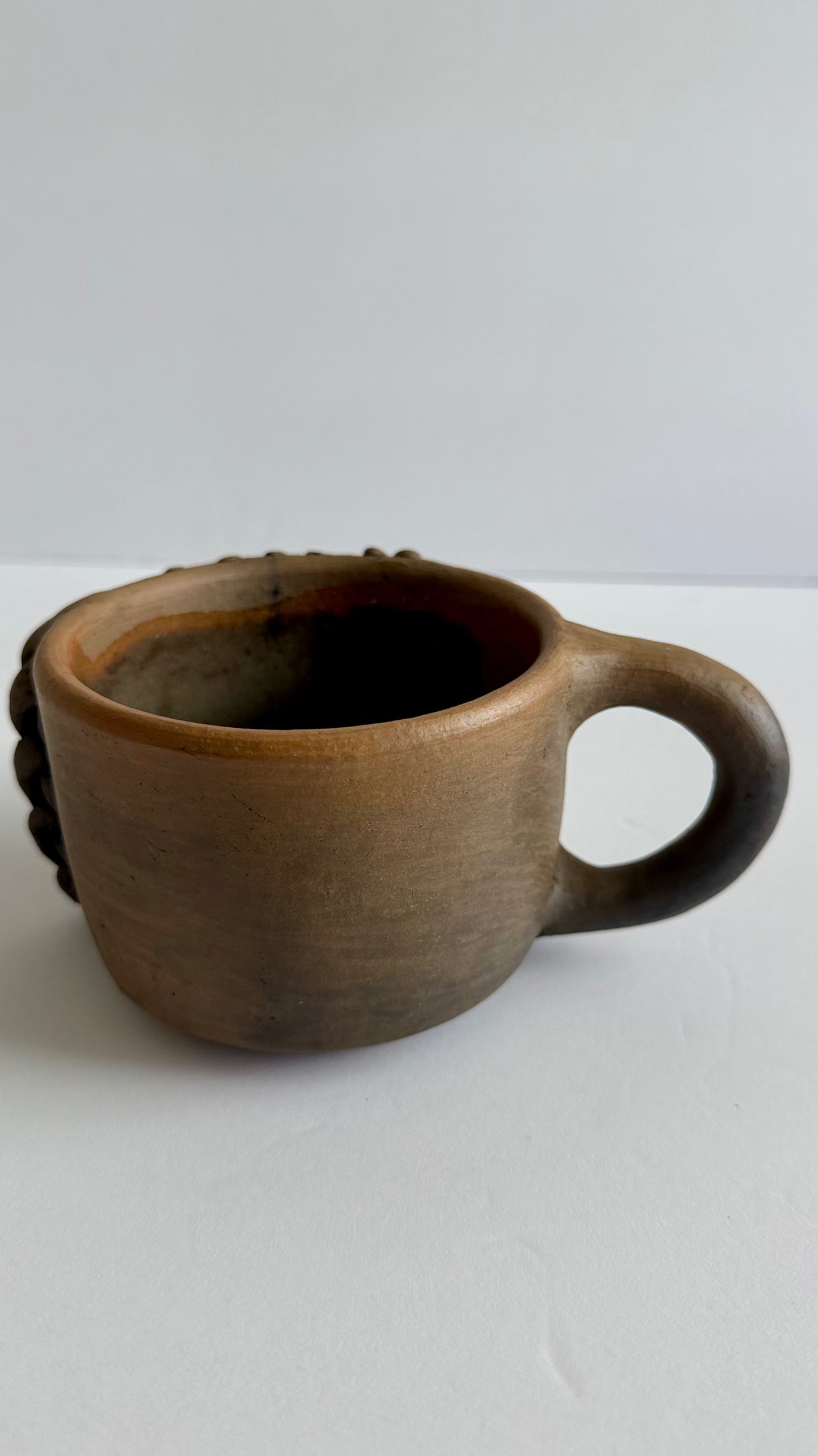 Carita Smoked Clay Mug - Braids 2