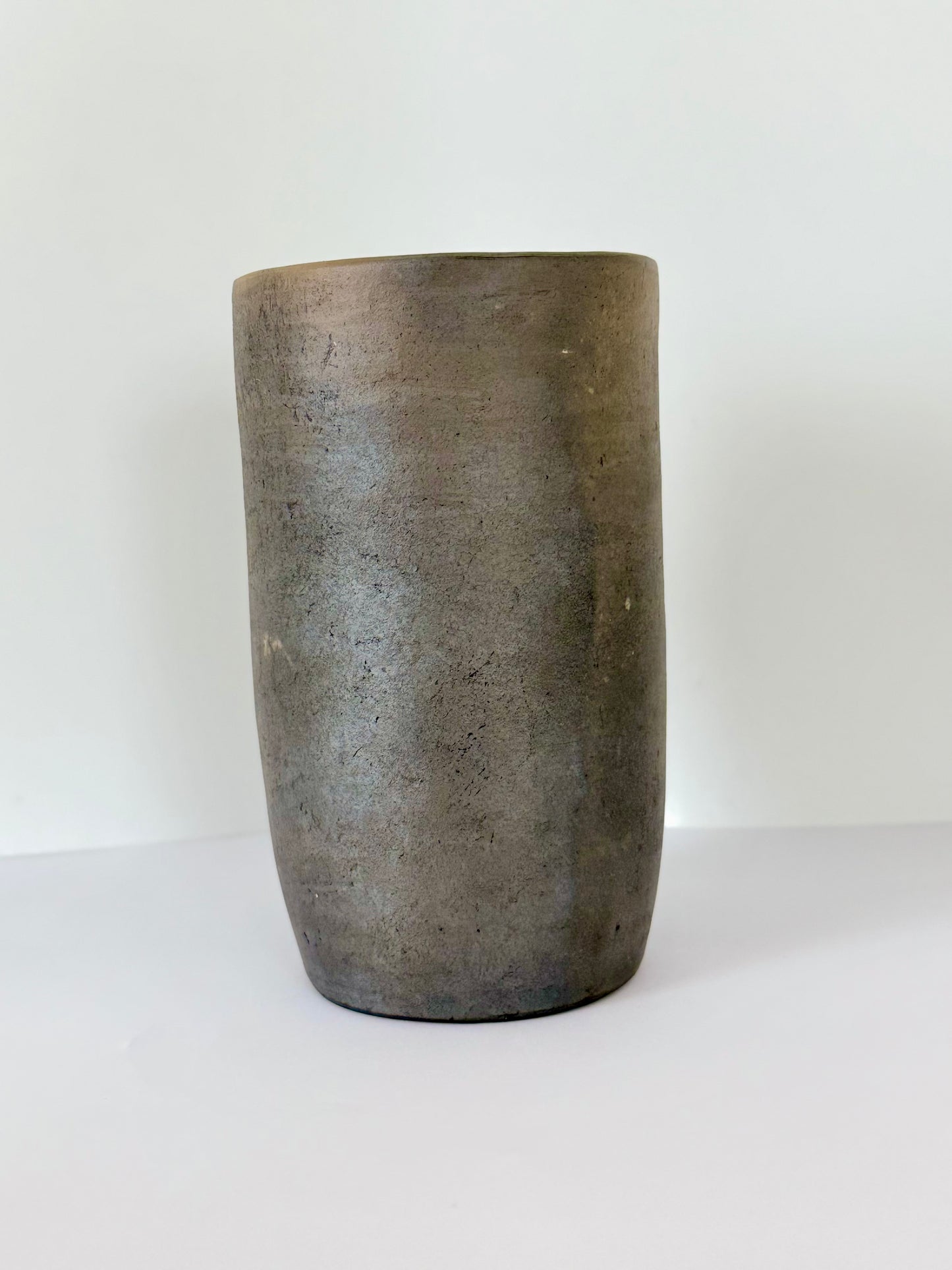 Angel Smoked Clay Tall Cup - 3D