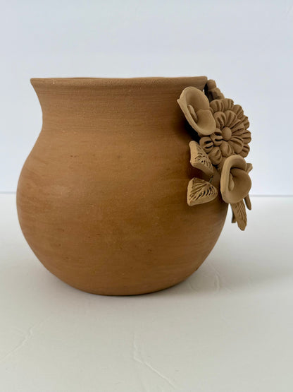 Mini 3D Flowers Vase - Natural Color