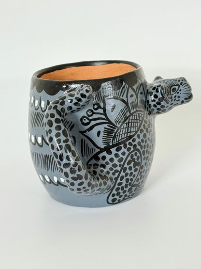 Terracota Jaguar Mug - Grey 2