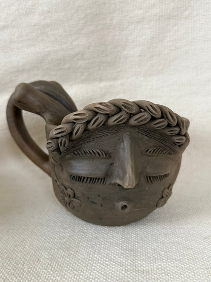 Braided/Whitling/Heart Shaped Mug