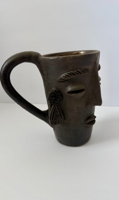 Carita Smoked Clay Mug - Earrings 2