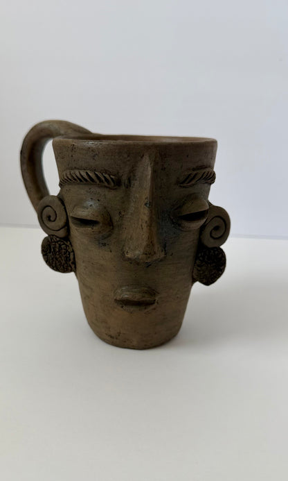 Carita Smoked Clay Mug - Earrings