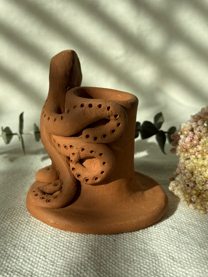 Single Octopus Candle Holder