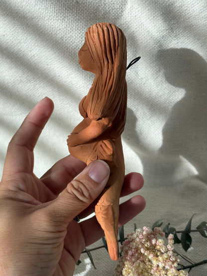 Pregnant Mermaid Wall Art