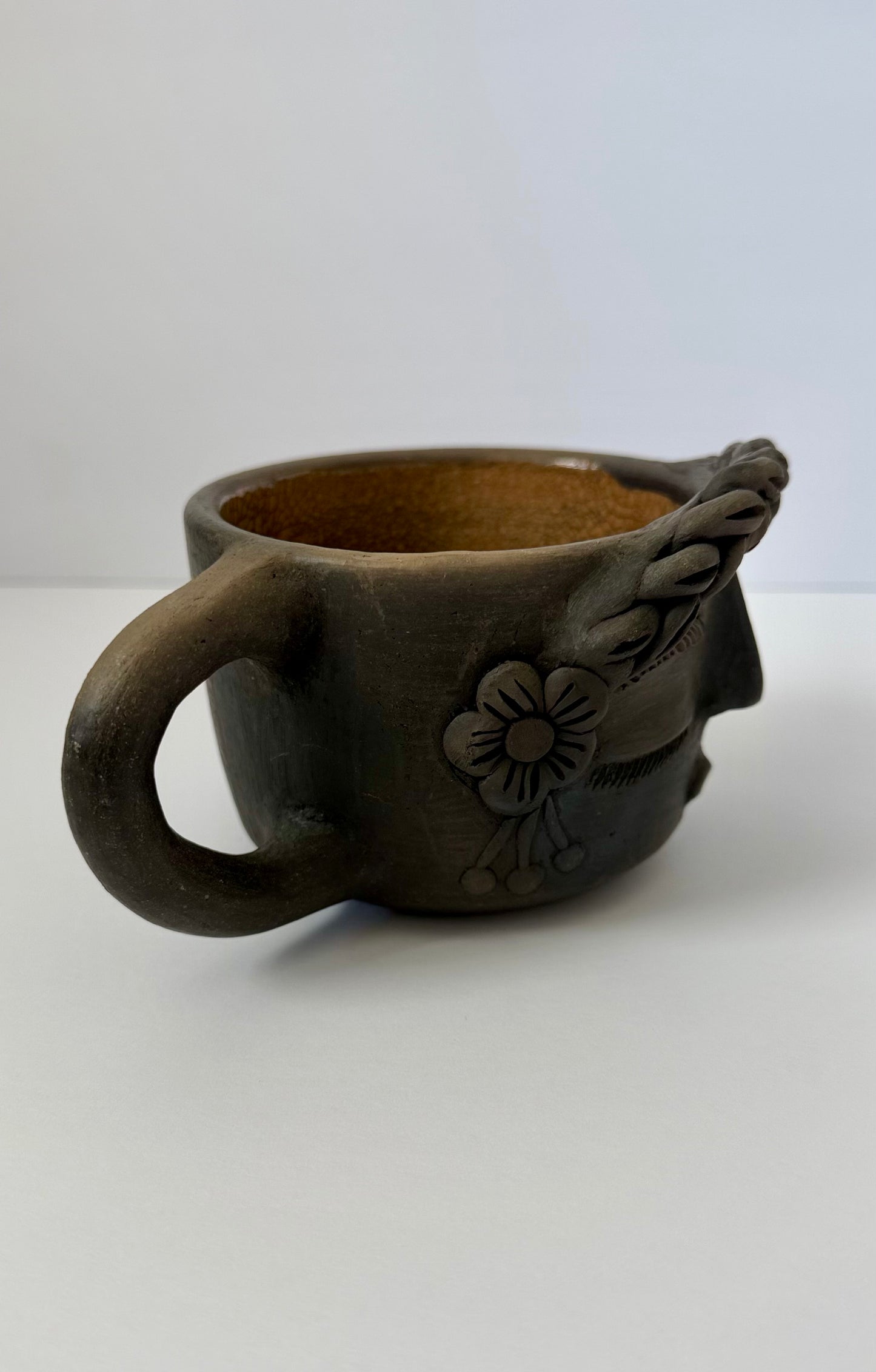 Carita Smoked Clay Mug - Tlacoyales