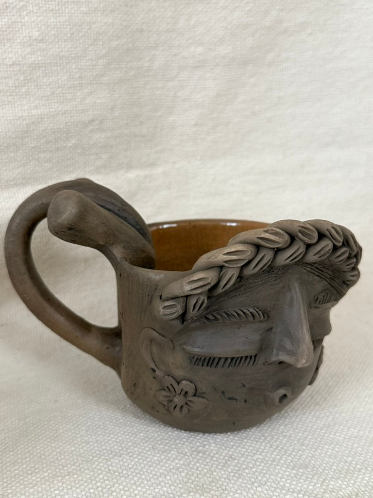 Braided/Whitling/Heart Shaped Mug