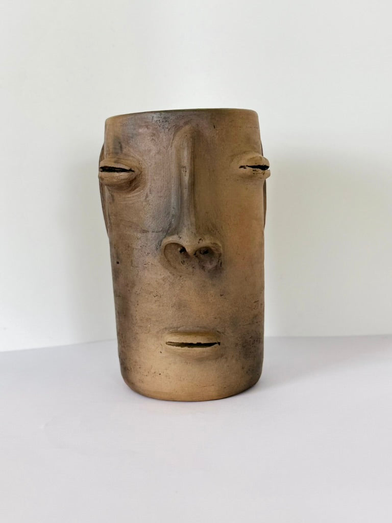 Cara Smoked Clay Tall Cup