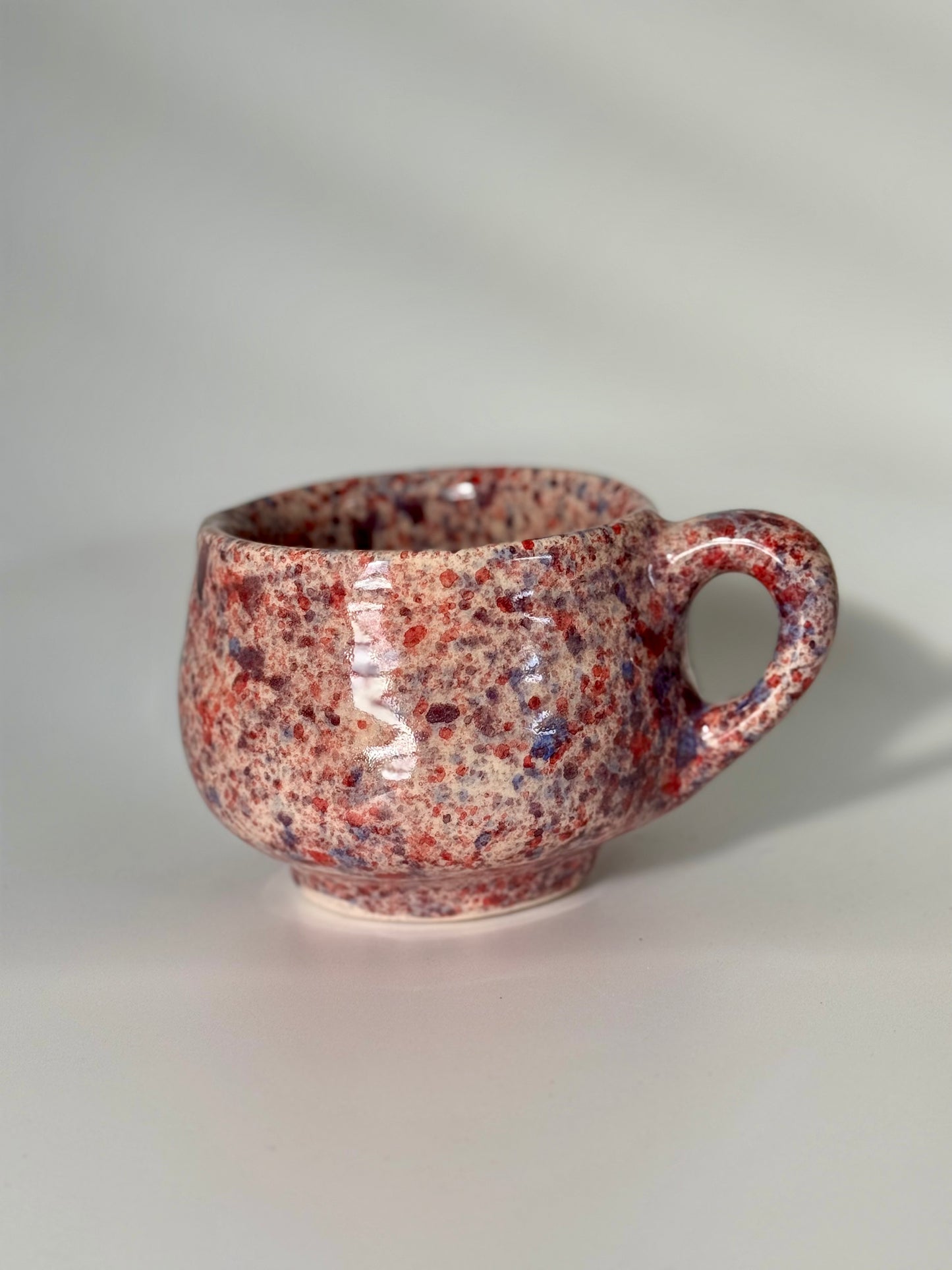 Axolotl Mug - Speckled Pink/Purple 6oz