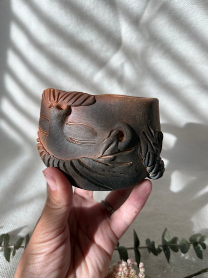 Heart-Shaped Mug Featuring José  & Teresita