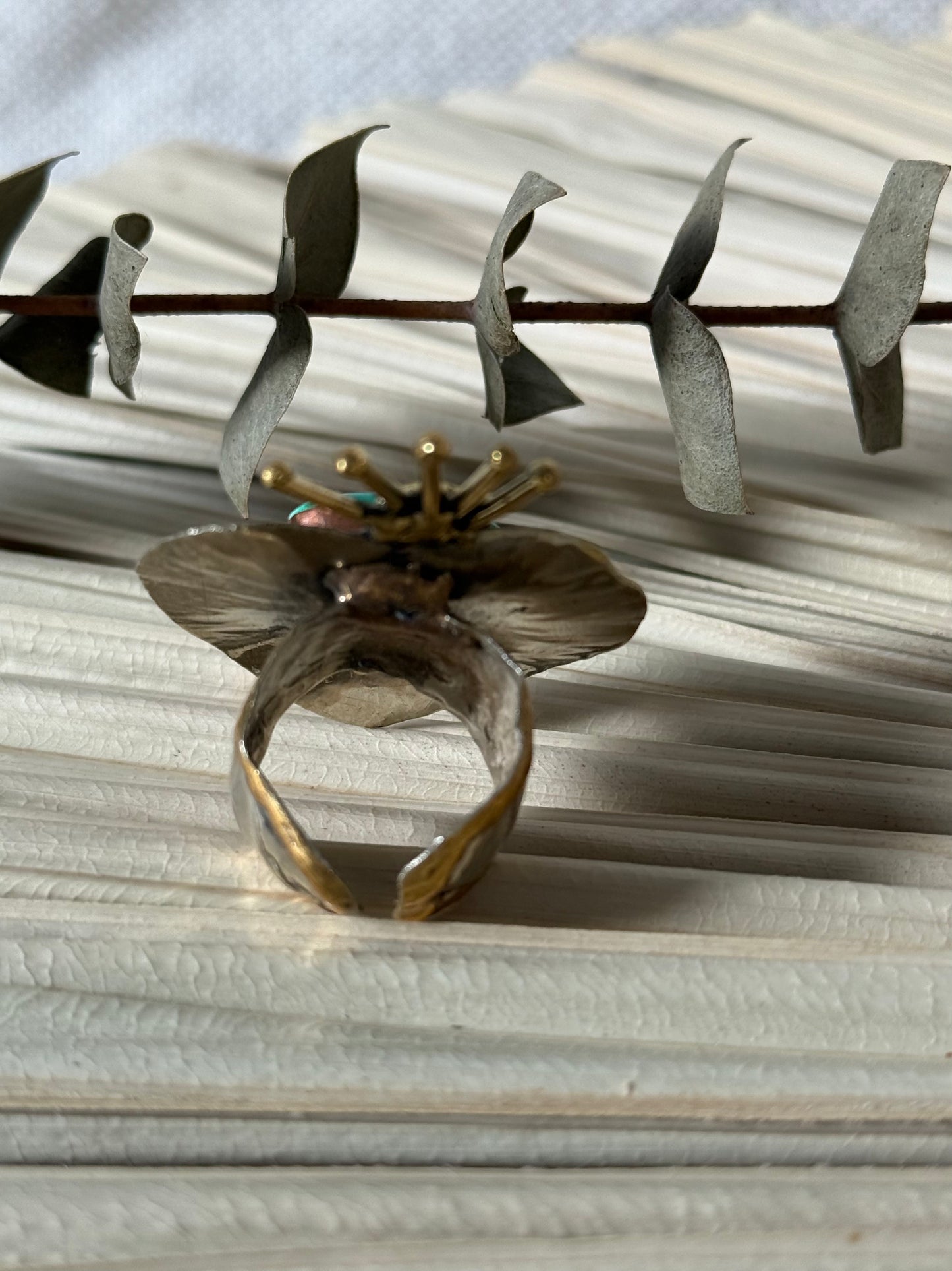 Axolotl Sacred Heart Ring