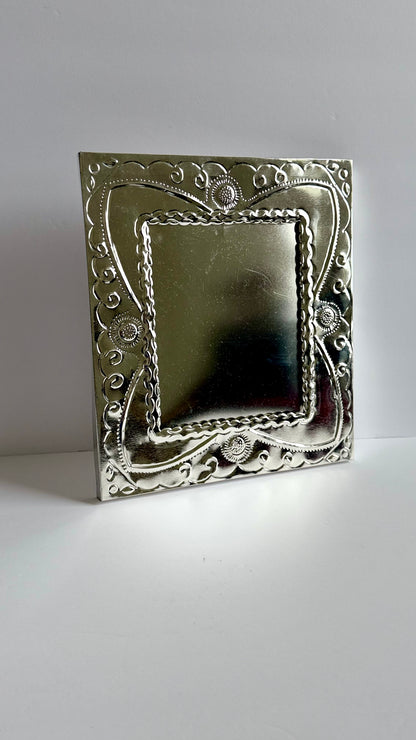 Hanging Tin Picture Frame