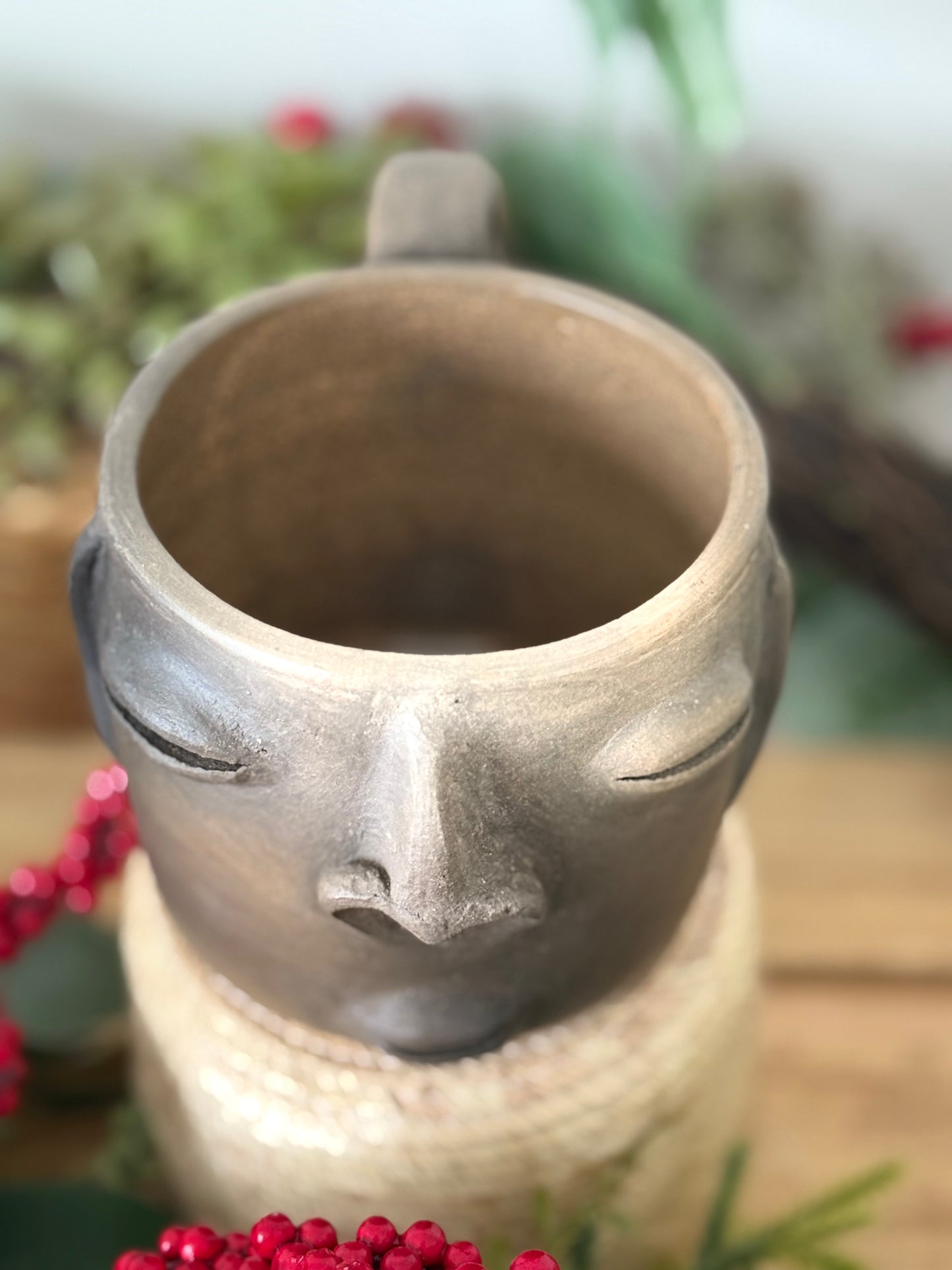 Cara Smoked Clay Short Mug