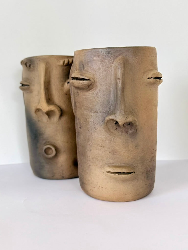 Cara Smoked Clay Tall Cup