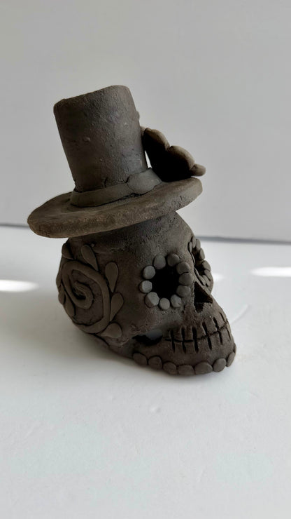 Dia De Muertos Catrin Skull 2