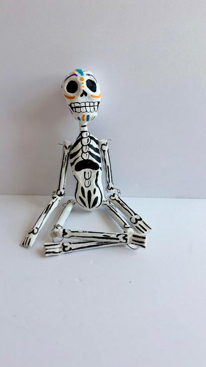 Paper Mâché Día de Muertos Skeletons