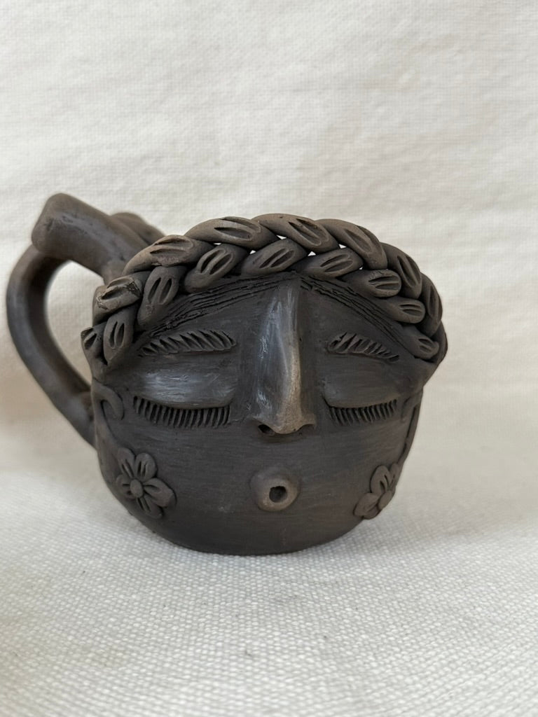 Braided/Whitling/Heart Shaped Mug