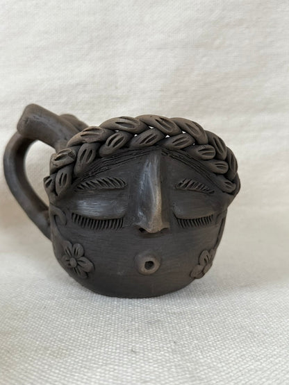 Braided/Whitling/Heart Shaped Mug