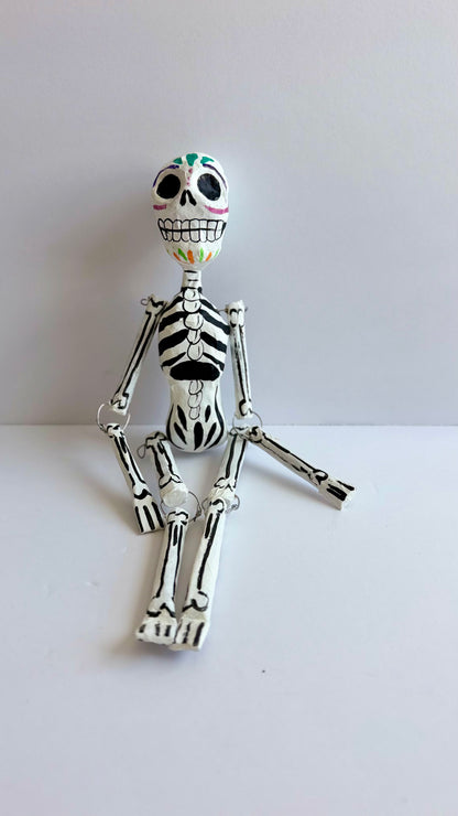Paper Mâché Día de Muertos Skeletons