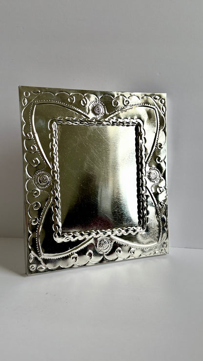 Hanging Tin Picture Frame