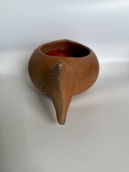 Fish Clay Planter (Natural)