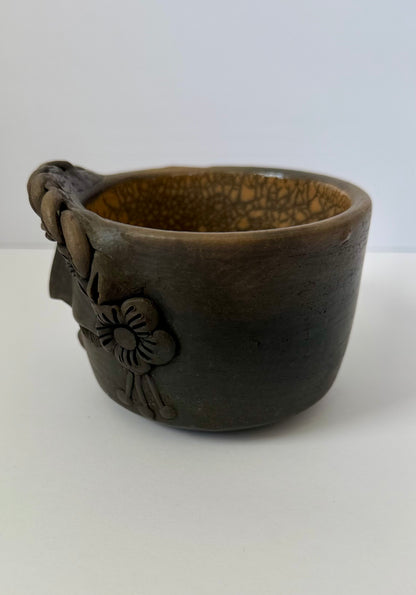 Carita Smoked Clay Mug - Tlacoyales