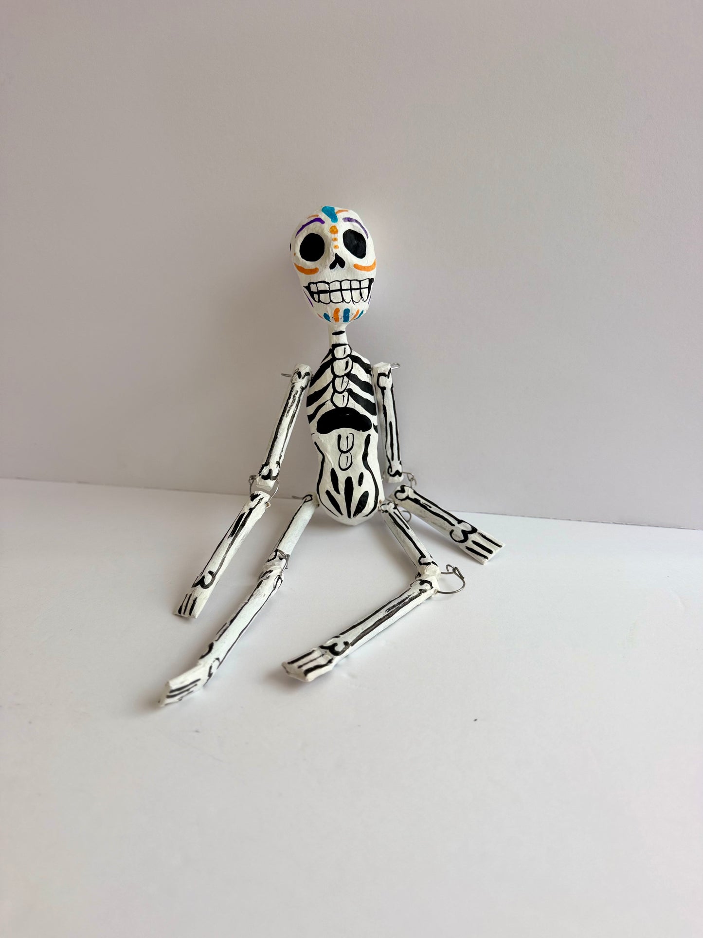Paper Mâché Día de Muertos Skeletons