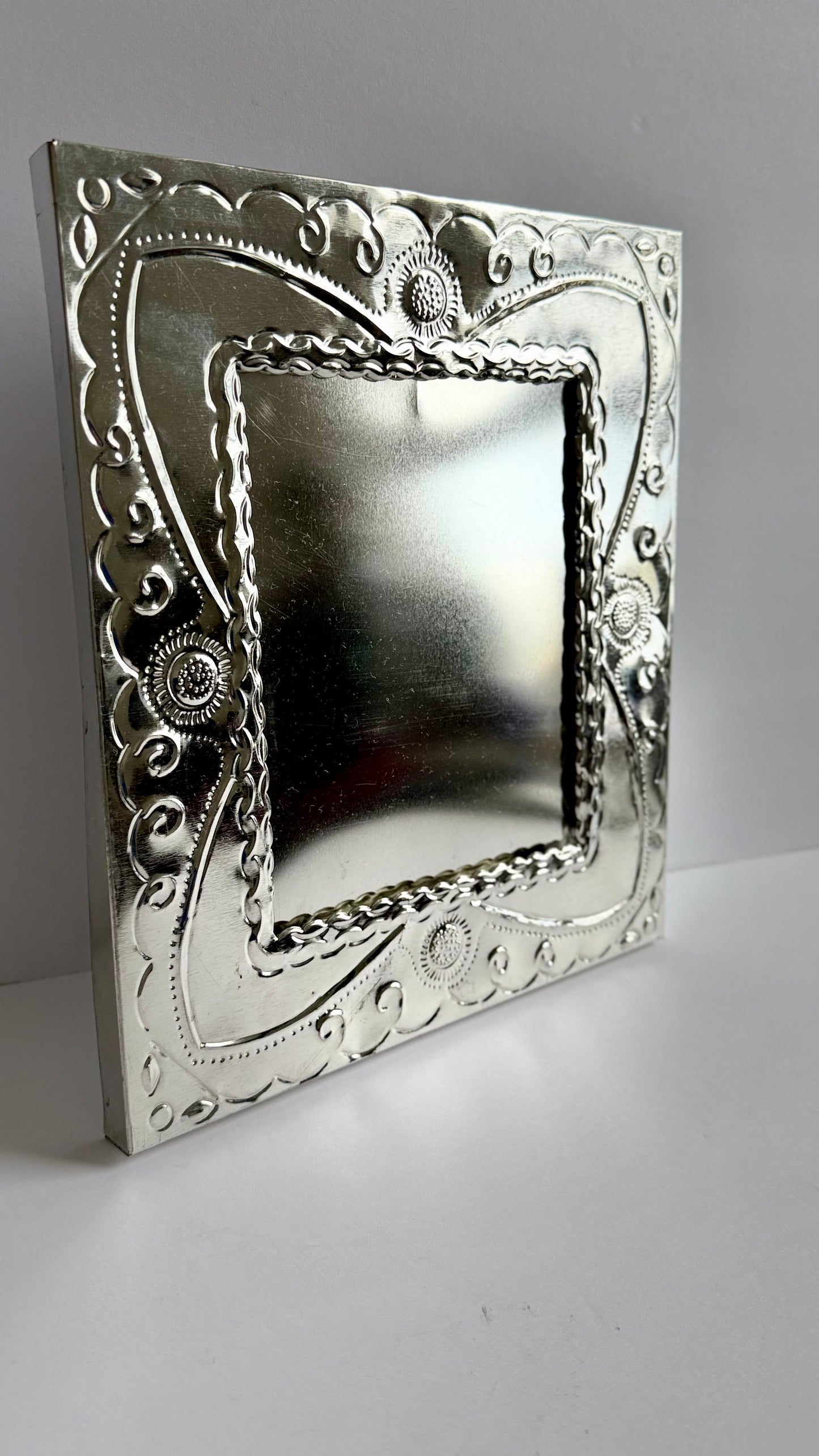 Hanging Tin Picture Frame