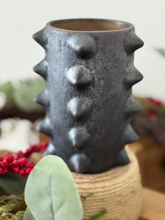 Pochote Smoked Clay Tall Cup