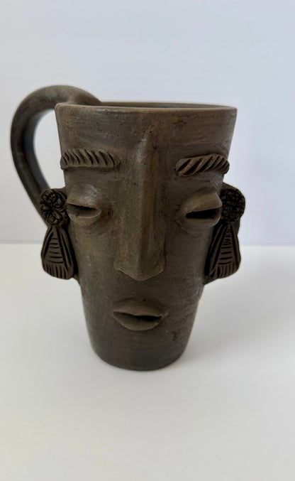 Carita Smoked Clay Mug - Earrings 2