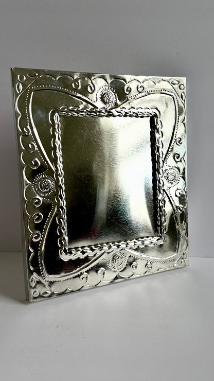 Hanging Tin Picture Frame