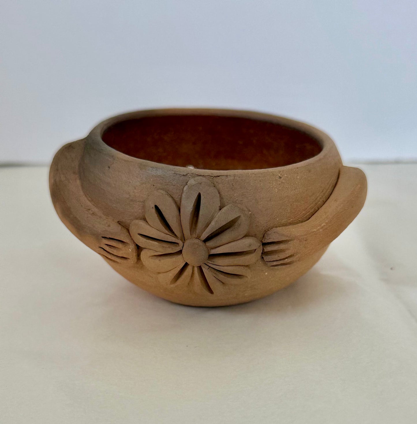 Hands/Flower Shot Glass