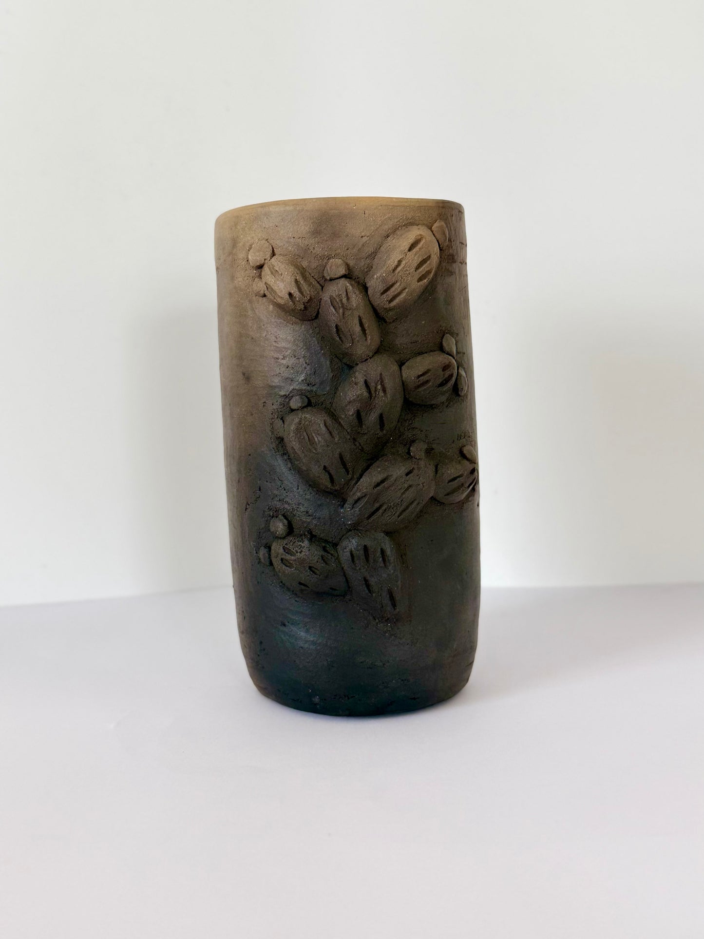 Nopal Smoked Clay Tall Cup