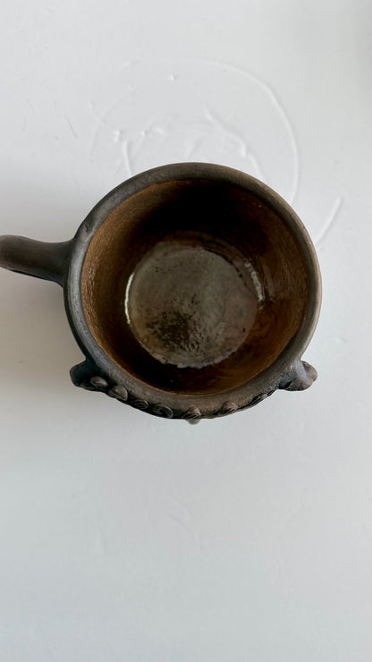 Carita Smoked Clay Mug - Braids