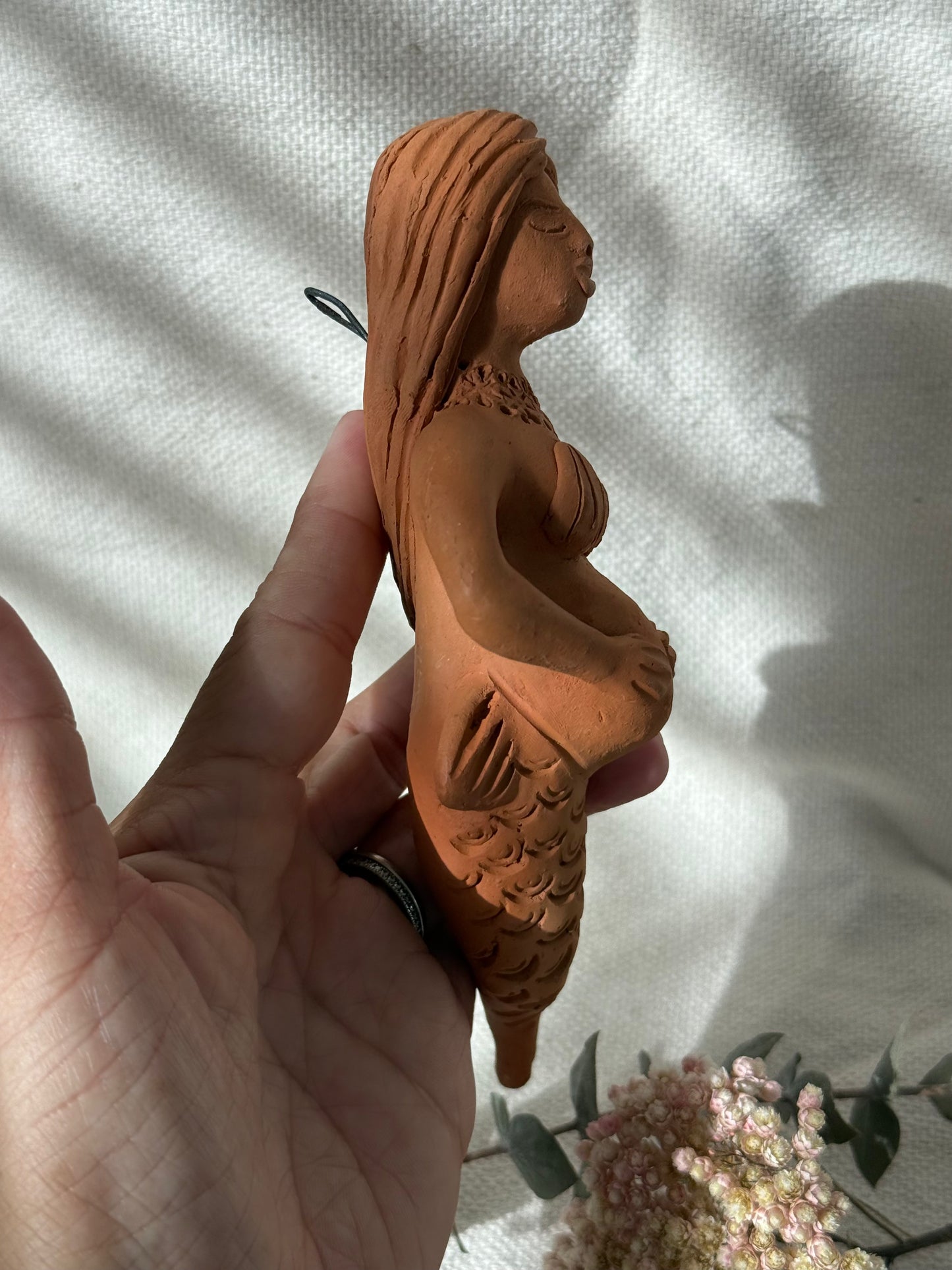 Pregnant Mermaid Wall Art