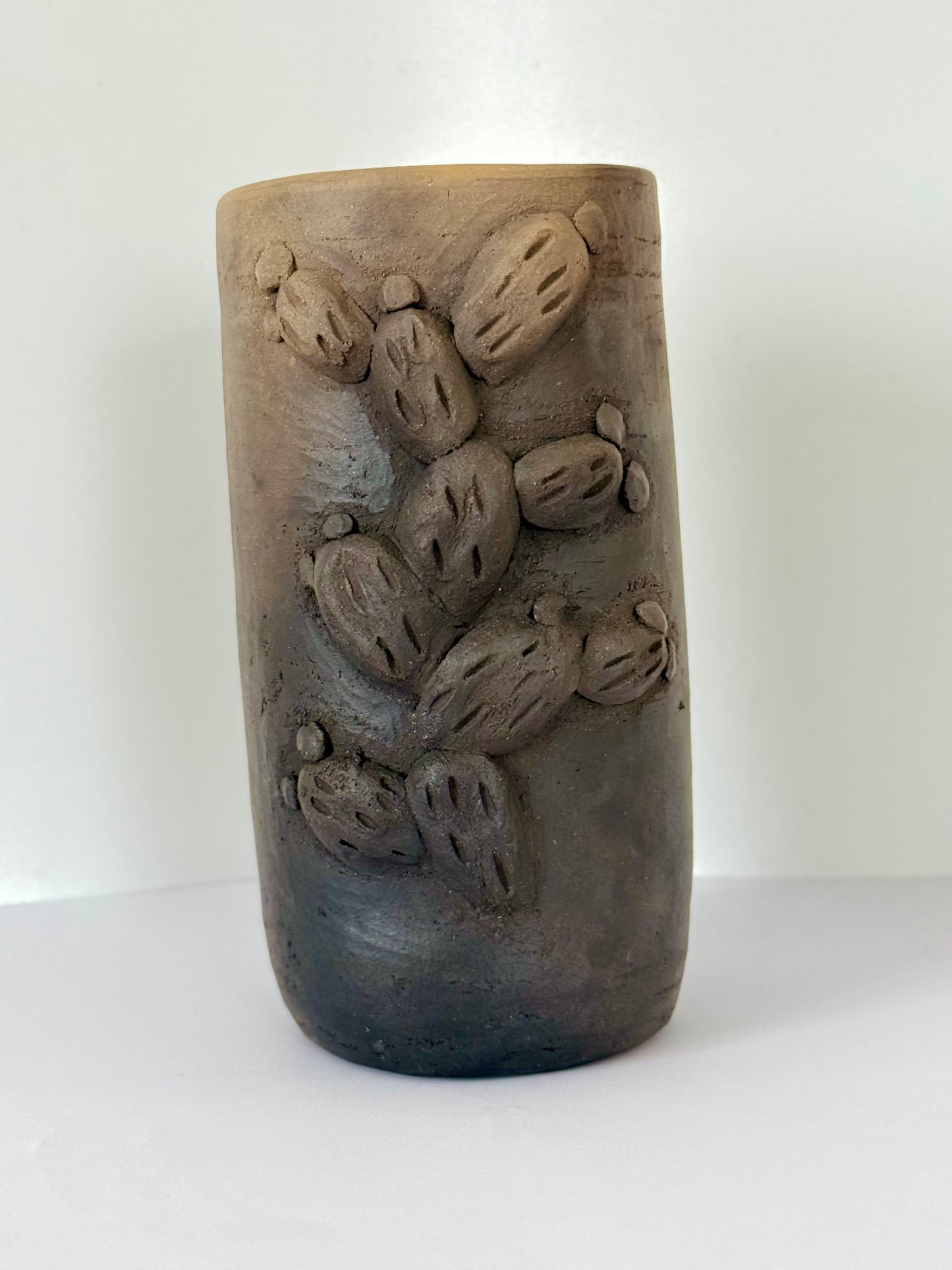 Nopal Smoked Clay Tall Cup