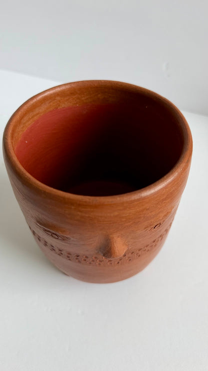 Clay Face Planter