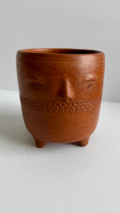 Clay Face Planter