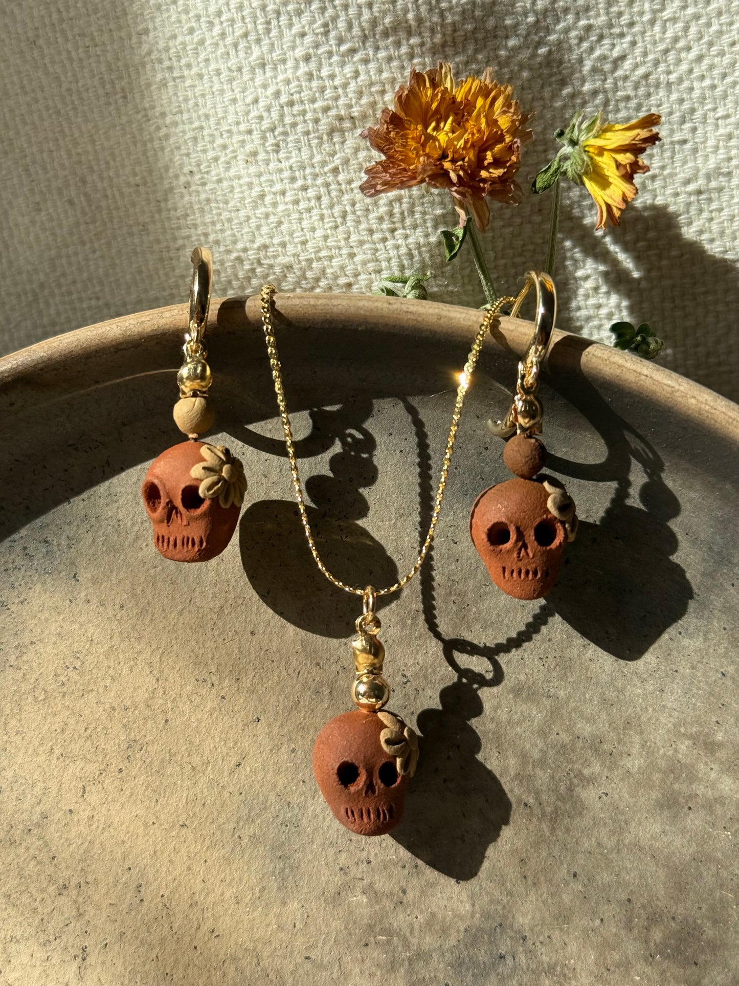 Minimalistic Clay Catrina Earrings