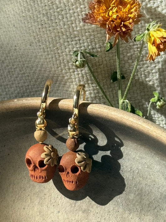 Minimalistic Clay Catrina Earrings