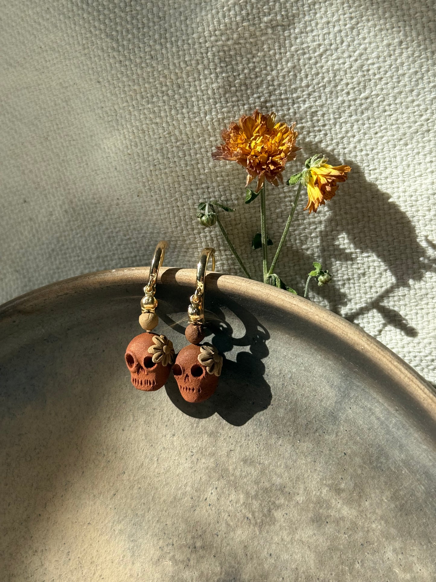Minimalistic Clay Catrina Earrings