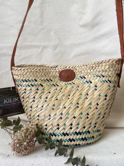 Mini Palm Crossbody Handbag - Multicolor